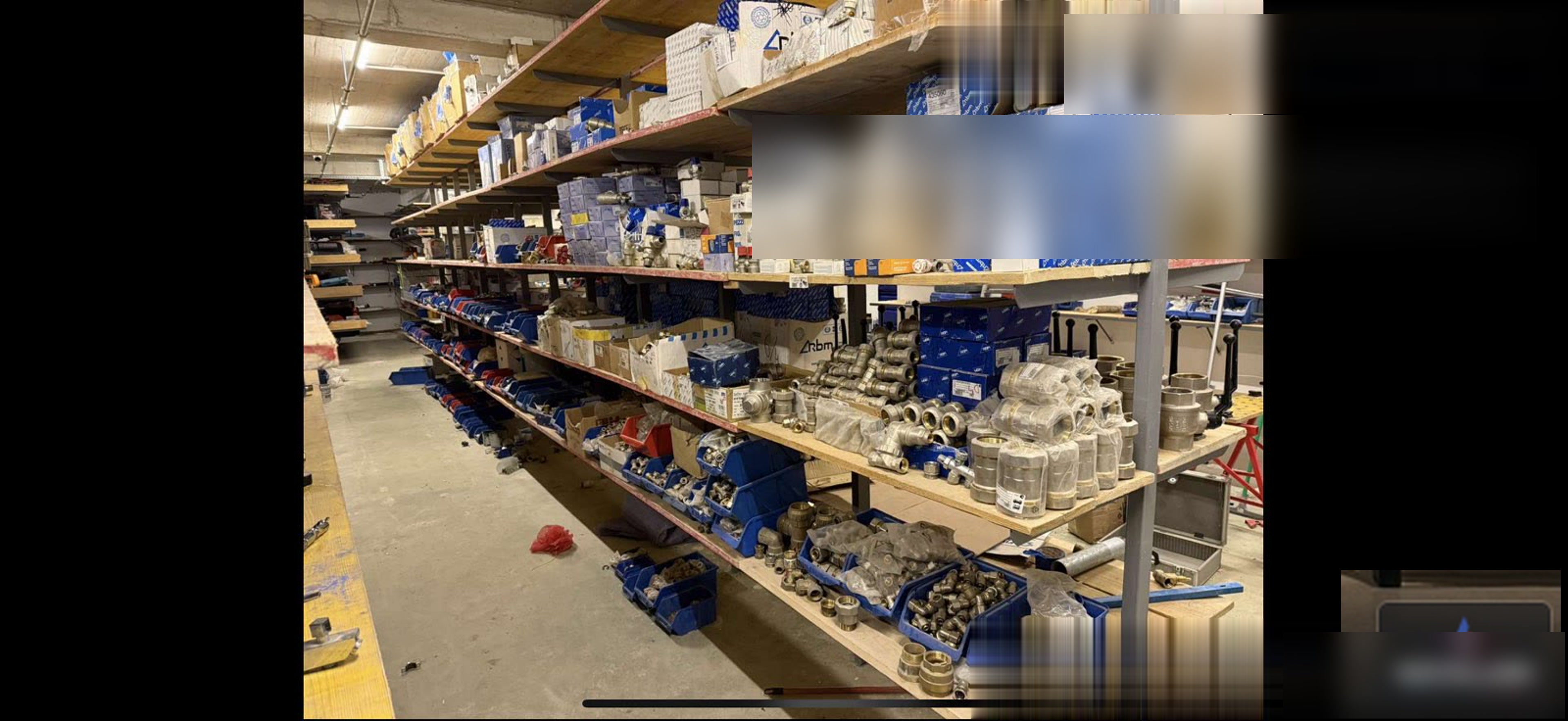 Pjesë & fittings në magazinë