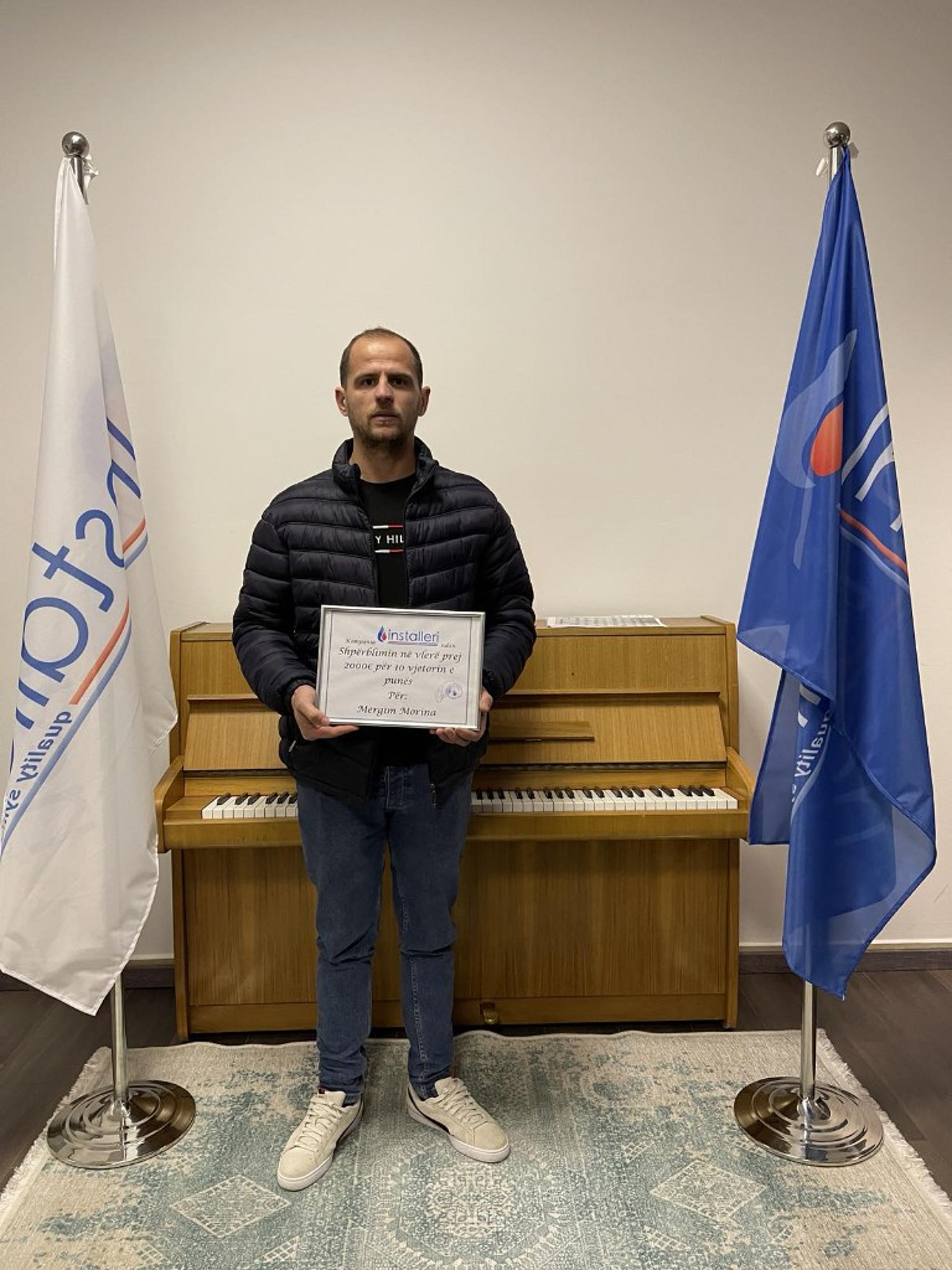 Mirënjohje për 10 vjetorin e punës